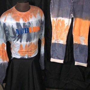 Tie Dye Auburn shirt
